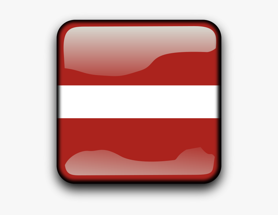 Lv - Flag Of Latvia, Transparent Clipart