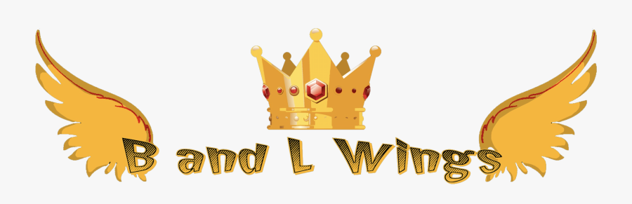 B And L Wings, Transparent Clipart