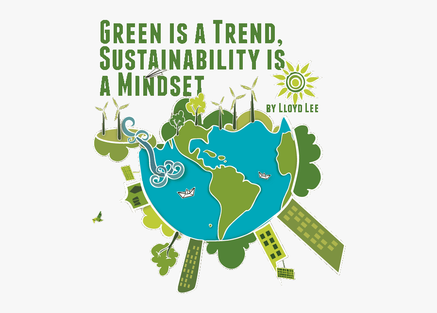 Green Sustainability, Transparent Clipart