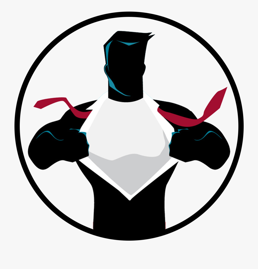 Clark Kent Vector, Transparent Clipart