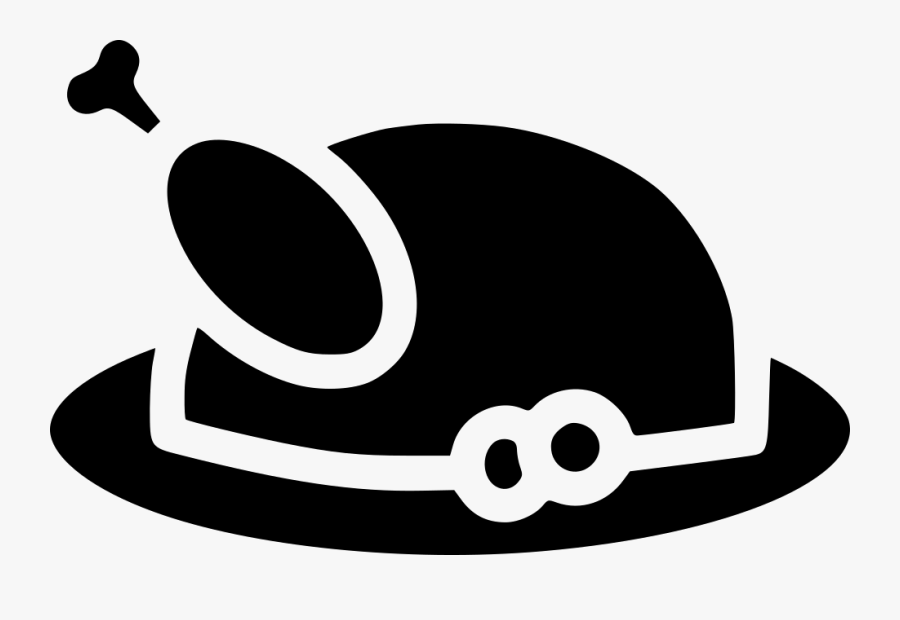 Roast Turkey Chicken Meat Lunch Meal, Transparent Clipart