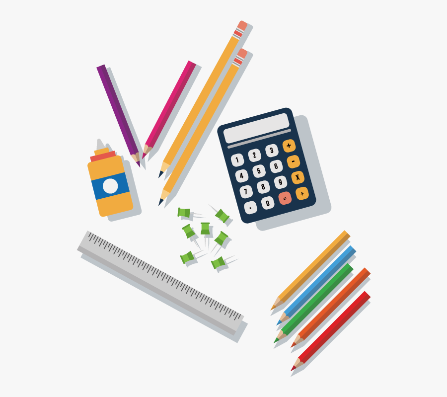 School Supplies Png Page - School Supplies Png, Transparent Clipart