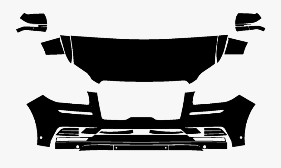 2018-2019 Lincoln Navigator L Premiere 3m Clear Bra, Transparent Clipart