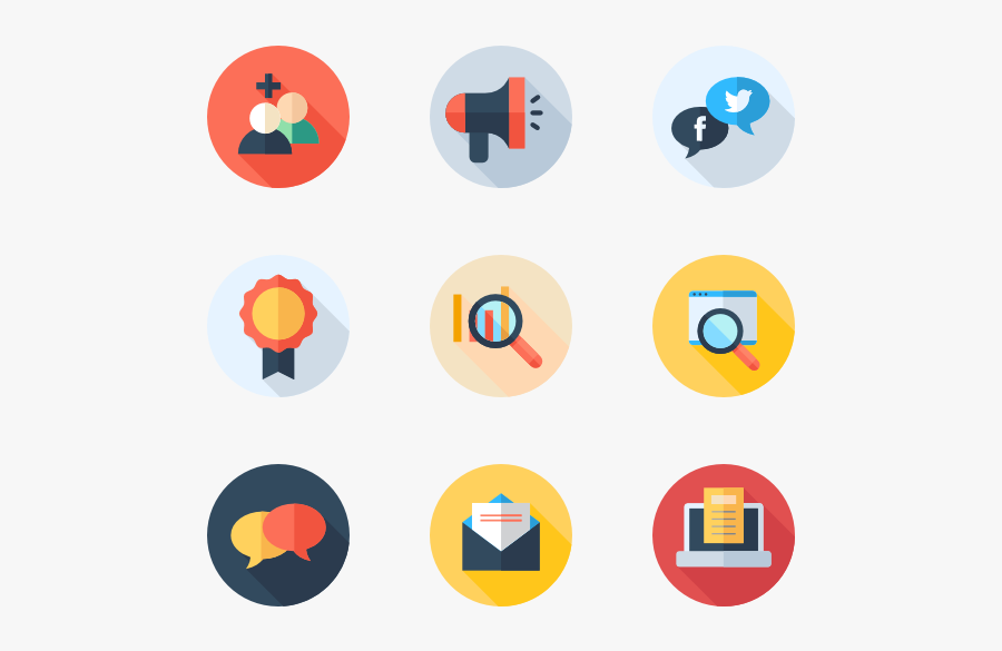 Navigation Premium Icons Svg - Digital Marketing Icons Png, Transparent Clipart