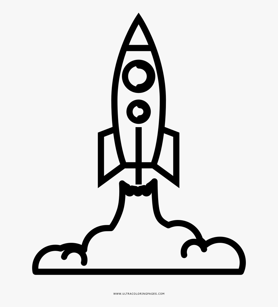 Transparent Rocket Fire Png, Transparent Clipart