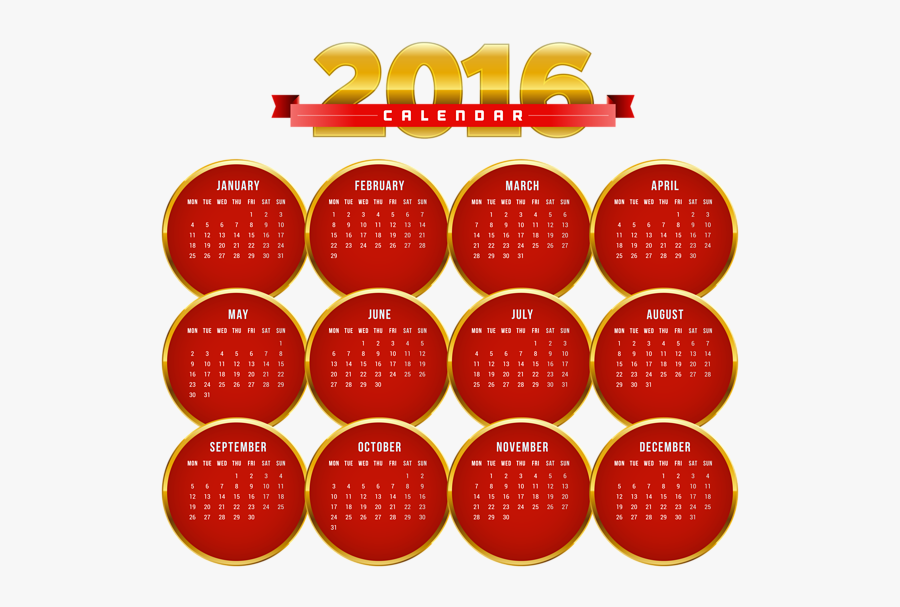 Gold Png Calendar, Transparent Clipart