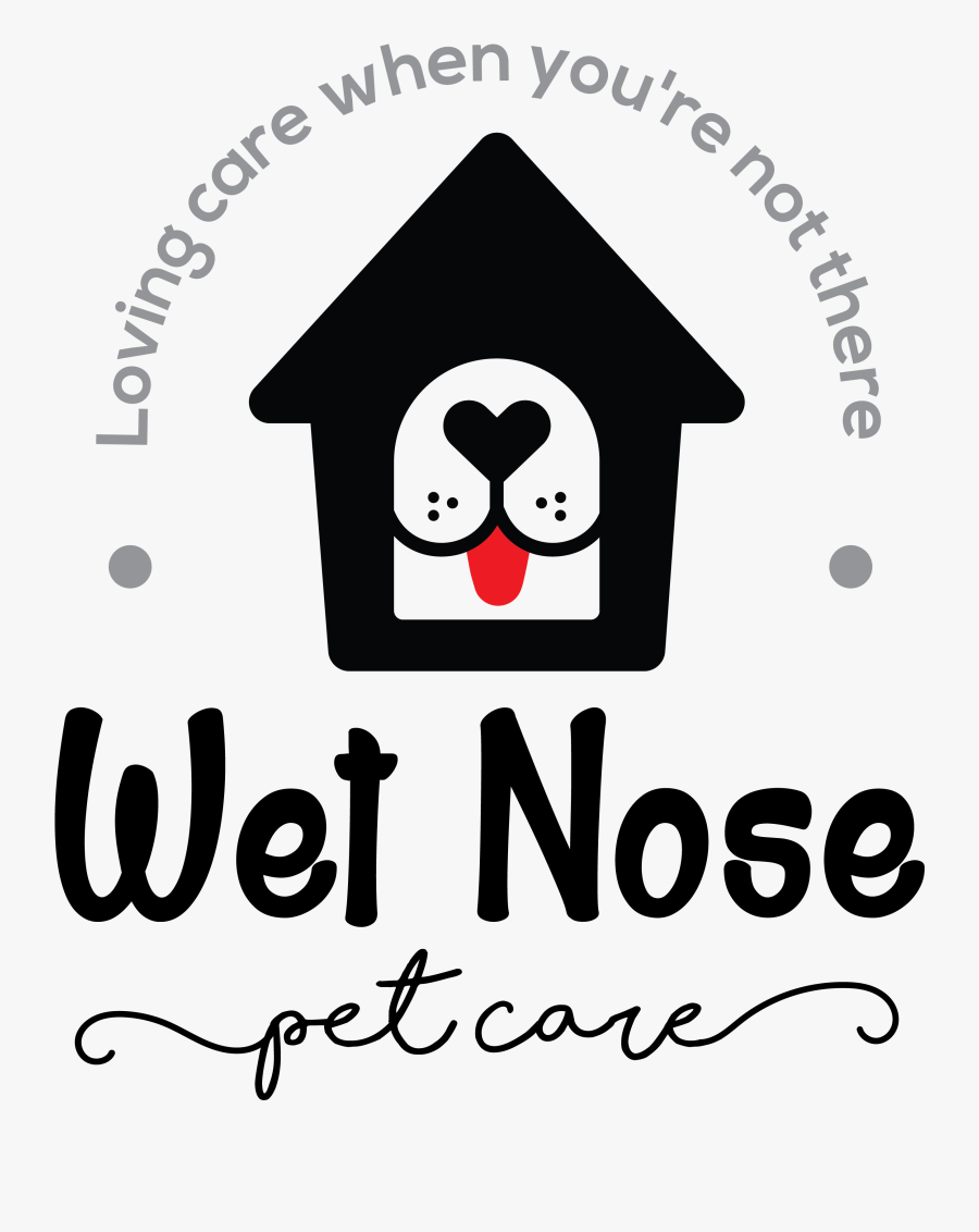 Wet Nose Pet - Cartoon, Transparent Clipart
