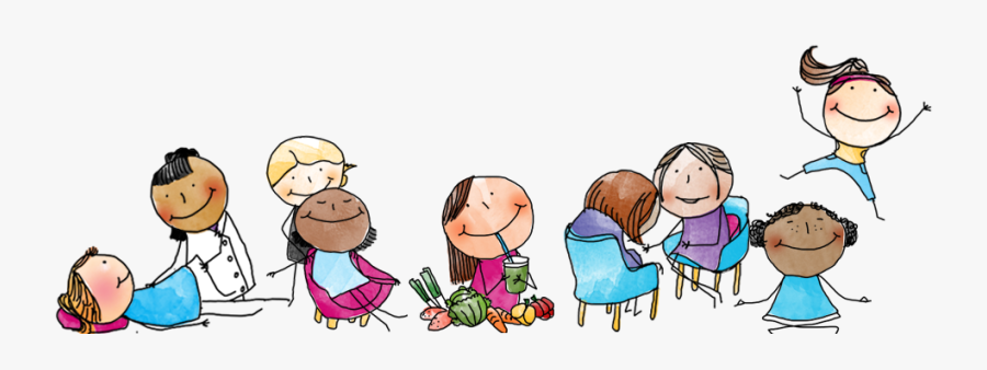 Wellbeing Ladies - Cartoon, Transparent Clipart