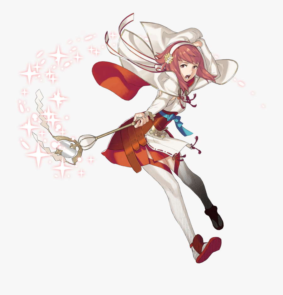 Drawn Princess Fire - Fire Emblem Fates Sakura, Transparent Clipart