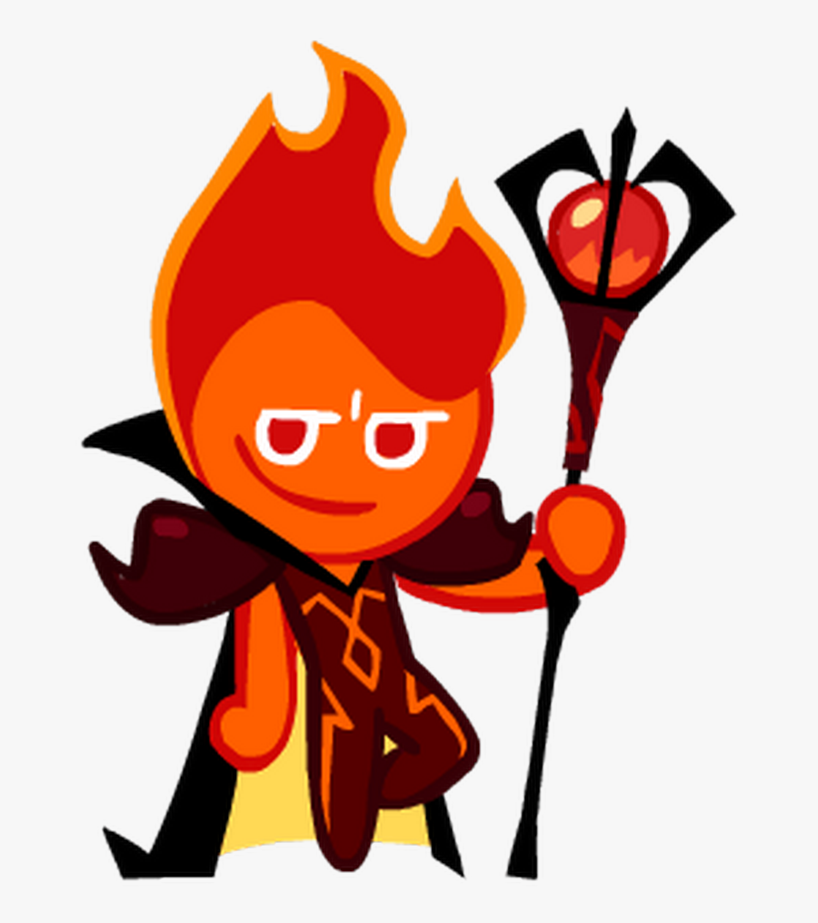 Fire Spirit Cookie Cookie Run, Transparent Clipart