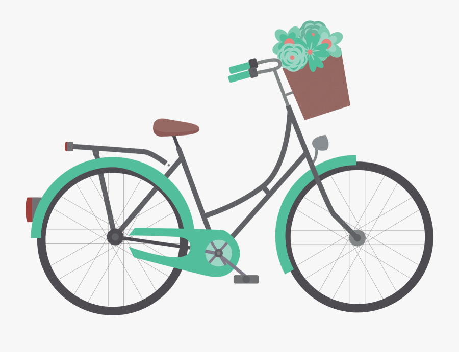Land Vehicle,bicycle,bicycle Wheel,bicycle Part,vehicle,bicycle - Feminine Bicycle, Transparent Clipart