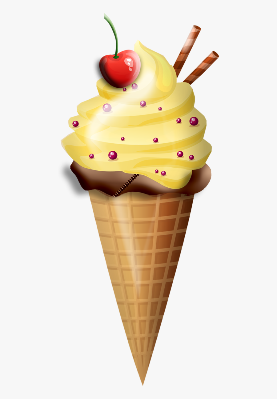 Foto In Scena Ic Freebie Element - Cone Waffle Ice Cream Clipart, Transparent Clipart