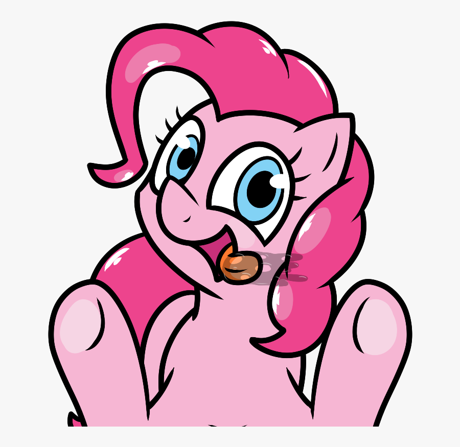 Pokefound, Licking, Pinkie Pie, Pony, Safe, Simple, Transparent Clipart