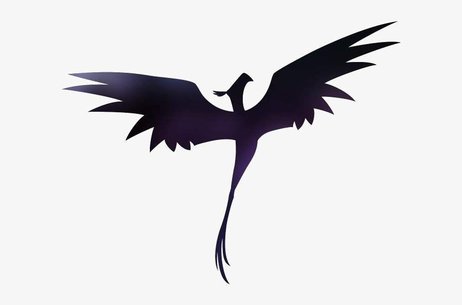 Cartoon Pheonix Png Transparent Images - Phoenix Bird Moon, Transparent Clipart