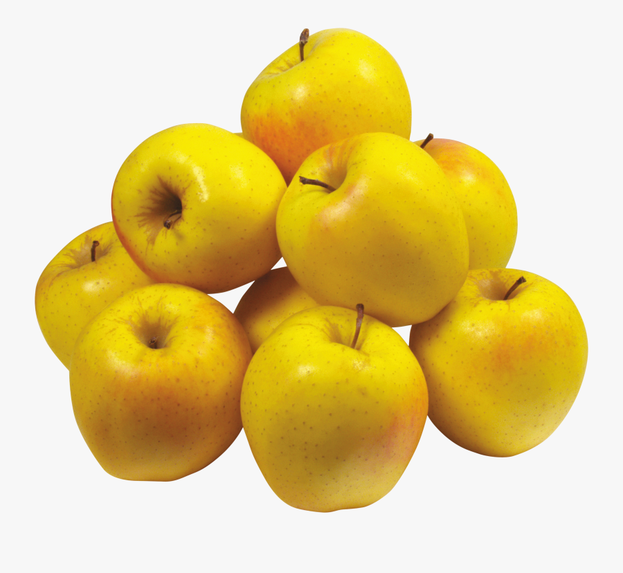 Many Yellow Apples - Yellow Apples Png, Transparent Clipart