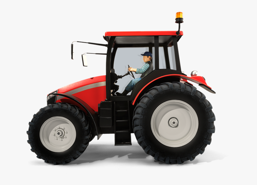 Tractor, Transparent Clipart