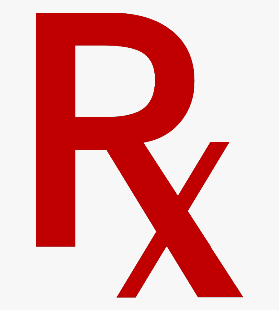 Red Rx Symbol - Pharmacist Rx Logo Png, Transparent Clipart