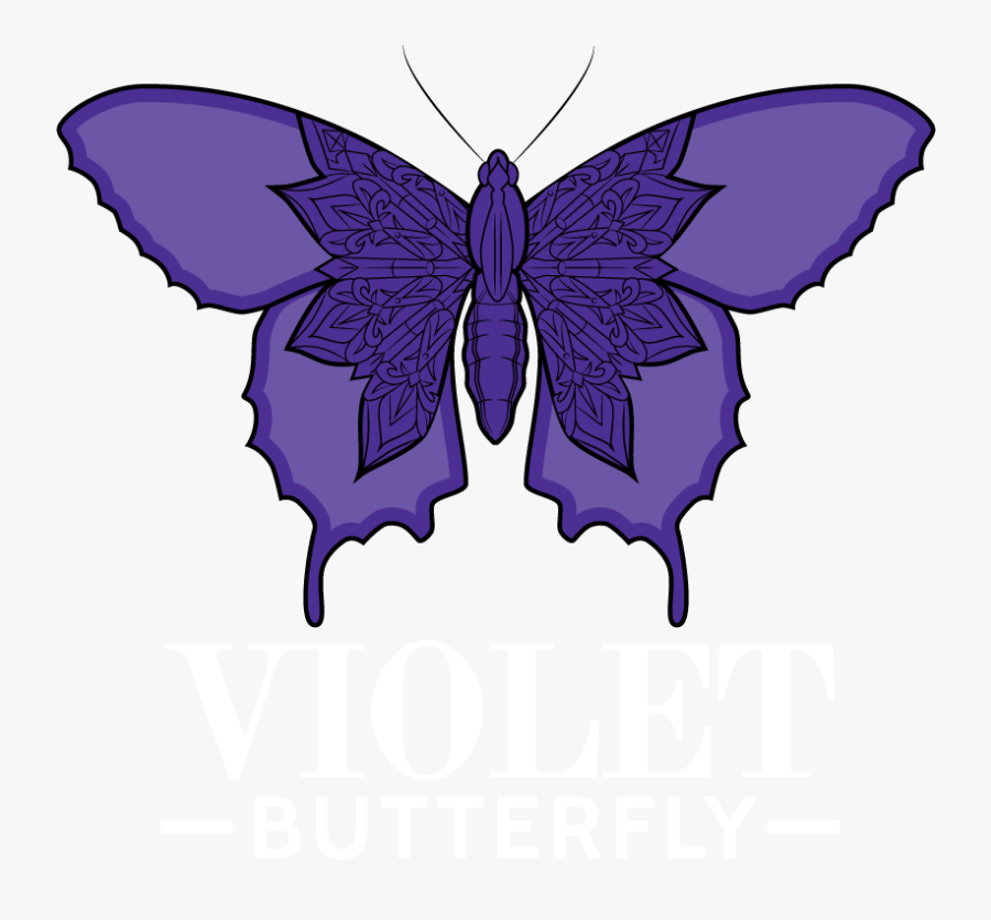 Clip Art Home Alexa Martinez Violet - Violet Butterfly, Transparent Clipart