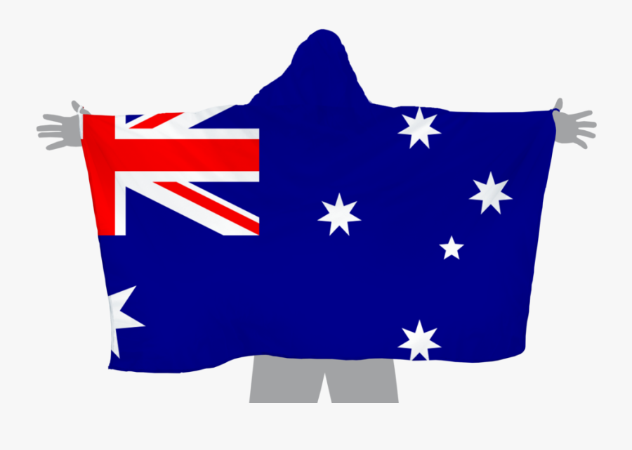 Australia Country With Flag, Transparent Clipart