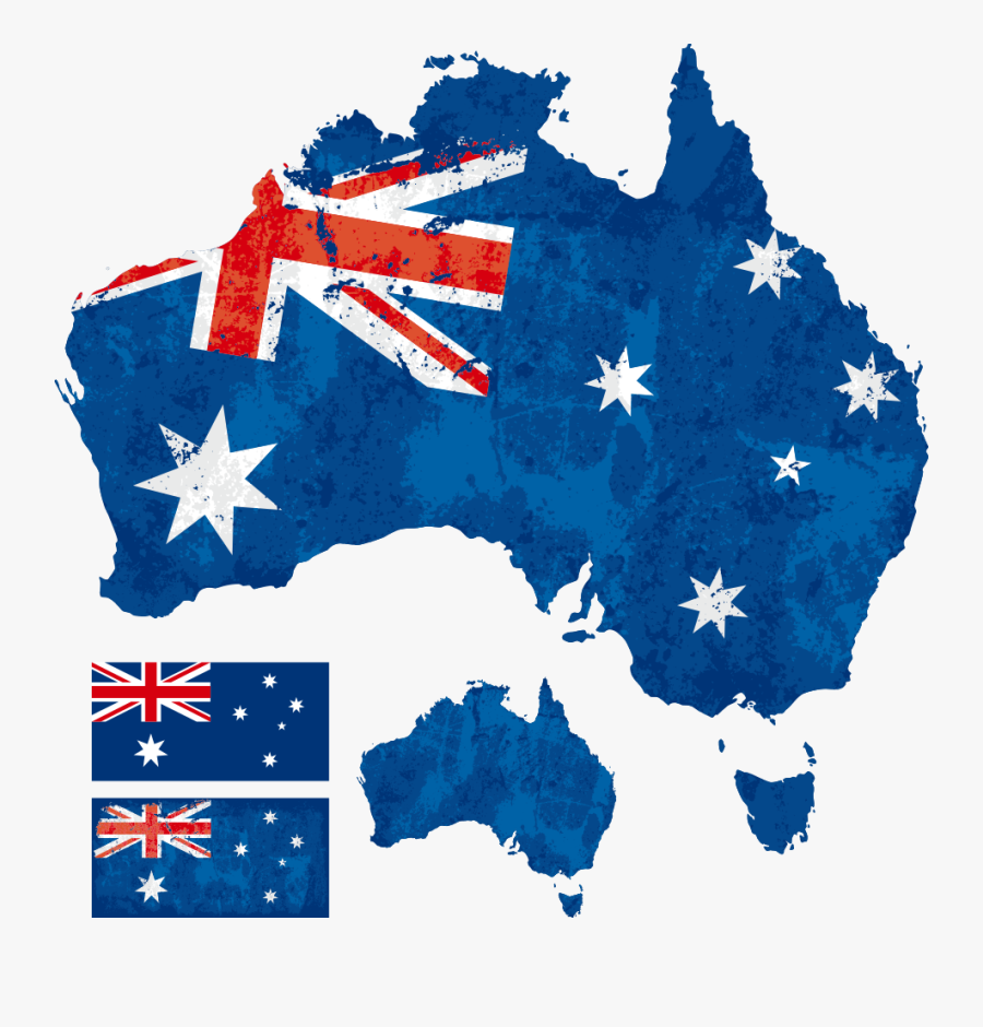 Australia Australians Of Illustration Indigenous Flag - Wedge Tailed Eagles Live, Transparent Clipart