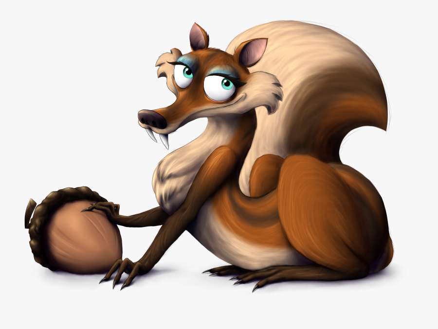 Glacier Clipart Ice Age Girl Squirrel From Ice Age , Free Transparent
