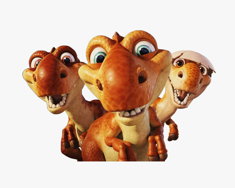 Baby Dinosaur From Ice Age, Transparent Clipart
