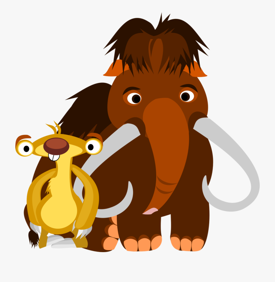 Mammoth Clipart Manny - Ice Age Sid And Manny, Transparent Clipart