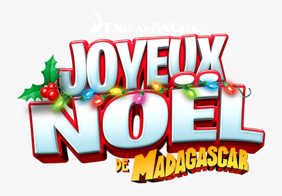 Joyeux Noël De Madagascar - Madagascar 2, Transparent Clipart