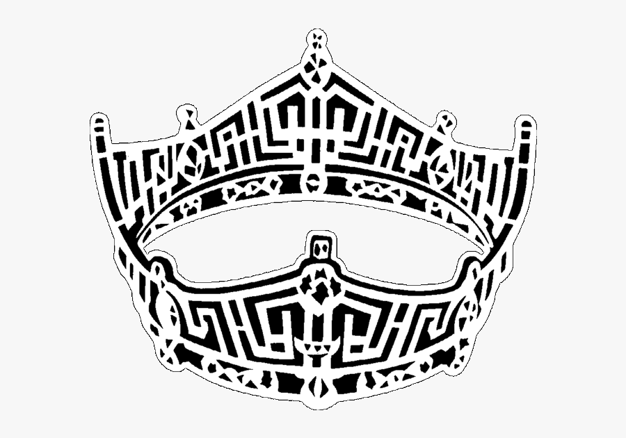 Miss America Crown Clip Art 101 Clip Art - Miss Americas Outstanding Teen Crown Logo, Transparent Clipart