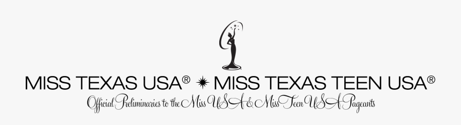 Miss Texas Usa & Miss Texas Teen Usa - Miss Texas Teen Usa Logo, Transparent Clipart