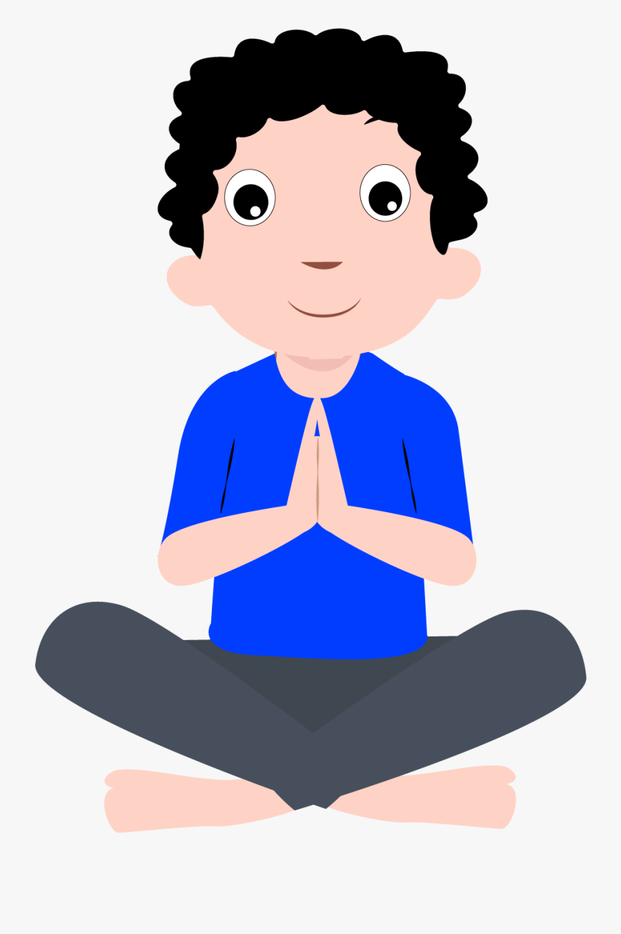 Kids Namaste Clipart Png , Free Transparent Clipart - ClipartKey
