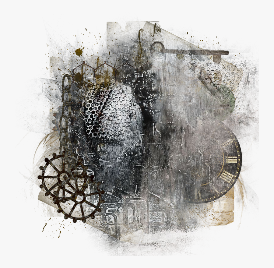 Steampunk Background Element 800 X 800 Png Transparent - Sketch, Transparent Clipart
