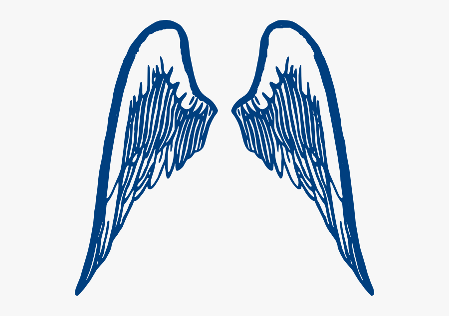 Transparent Blue Wings Png - Angel Wings Clipart Transparent, Transparent Clipart
