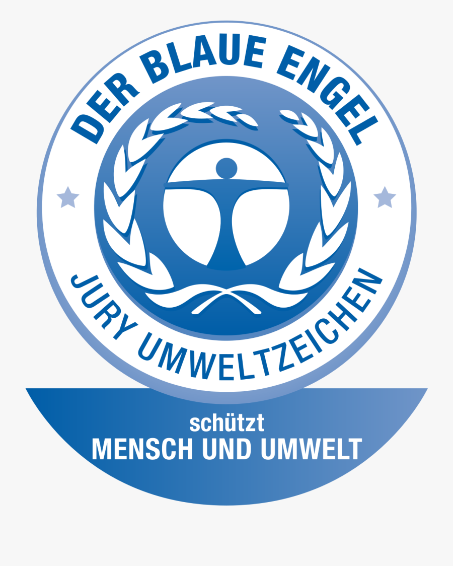 White Cumulonimbus Cloud Png Clipart - Der Blaue Engel Logo, Transparent Clipart