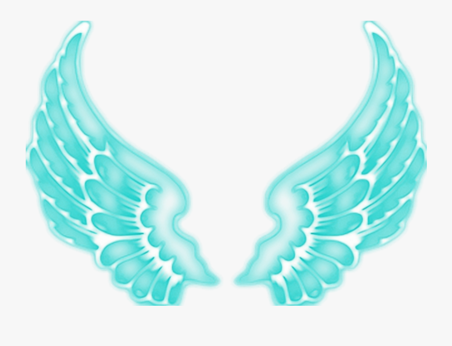 Wings Clipart Cute - Neon Light Wings Png, Transparent Clipart