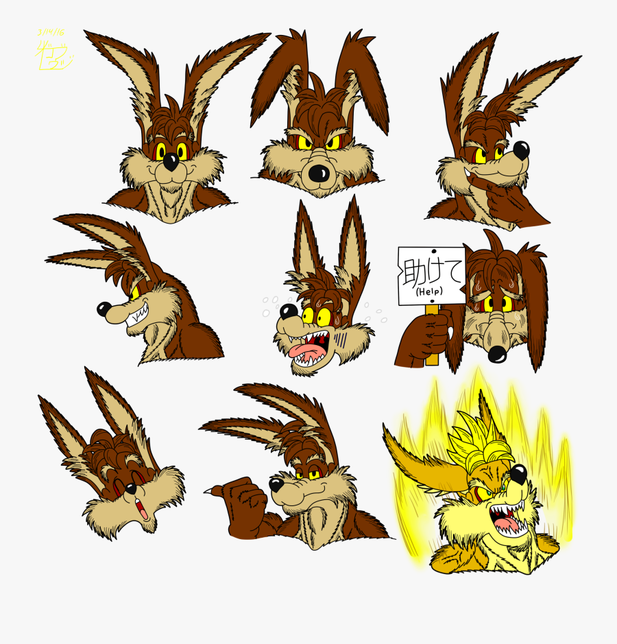 Wile E Coyote Clip Art, Transparent Clipart
