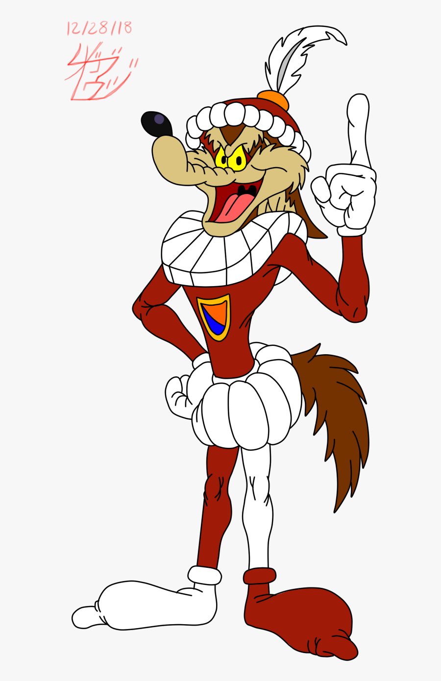 Royal Page Wile E - Cartoon, Transparent Clipart