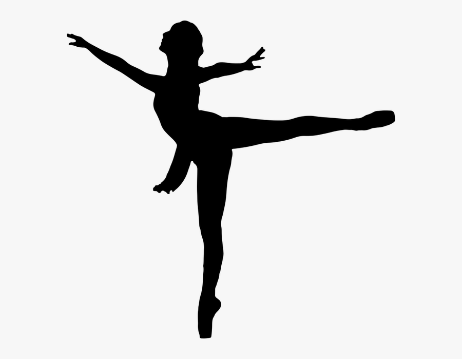 Ballet Silhouette Png, Transparent Clipart