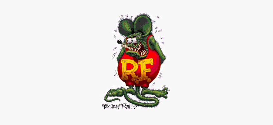 Rat Fink Coming To Show And Shine"
 Class="img Responsive - Ed Roth Rat Fink, Transparent Clipart