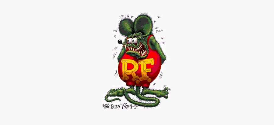 Rat Fink Coming To Show And Shine"
 Class="img Responsive - Ed Roth Rat Fink, Transparent Clipart
