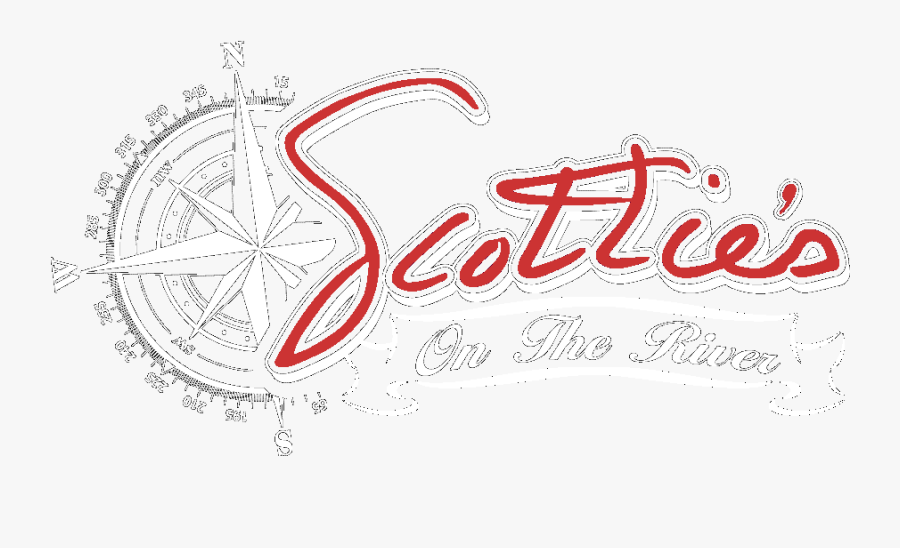 Scottie"s On The River - Calligraphy, Transparent Clipart