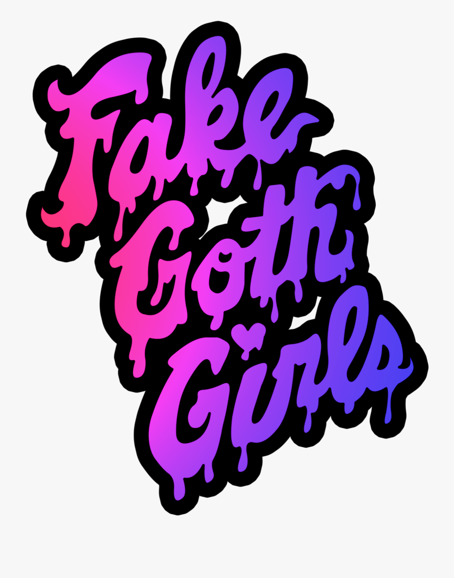 Deep In The Heart Of Texas Fake Goth Girls Stock - Fake Goth Girls, Transparent Clipart