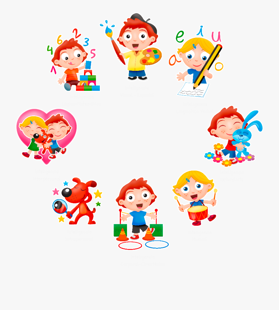 Therapy Clipart Bilingual Education - Inteligencias Multiples En Preescolar, Transparent Clipart
