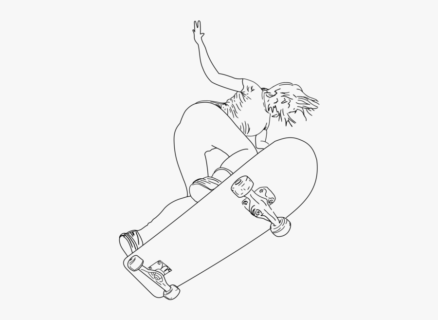 Art,skateboarding Equipment And Supplies,shoe - Skateboard Deck, Transparent Clipart
