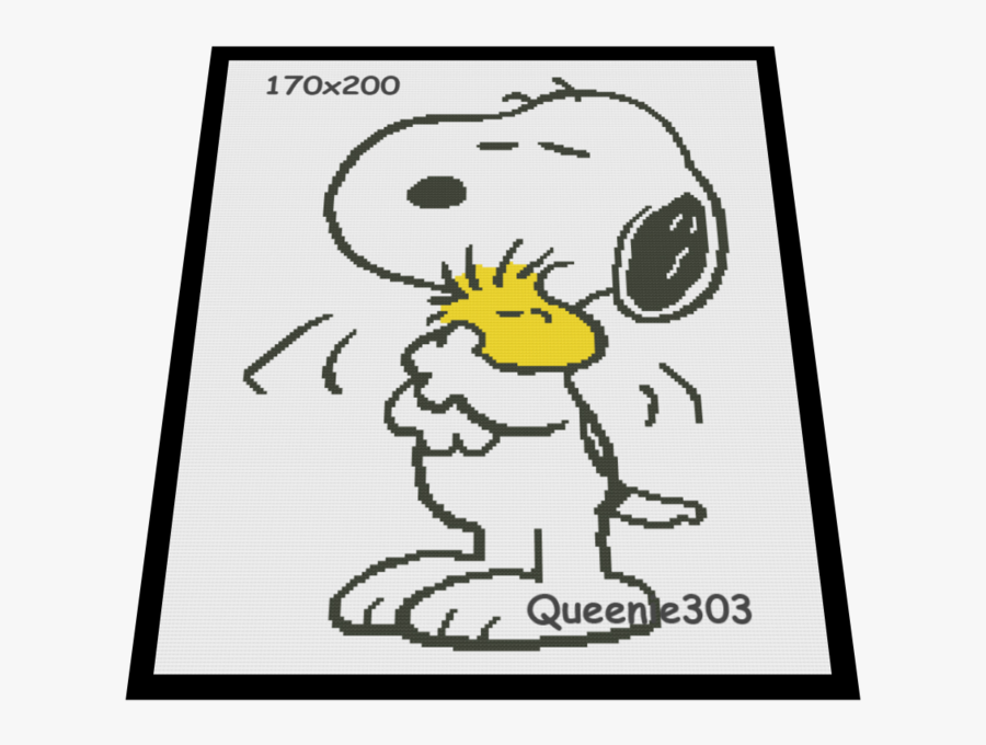 Snoopy Hugs Woodstock - Snoopy Charlie Brown Dog, Transparent Clipart
