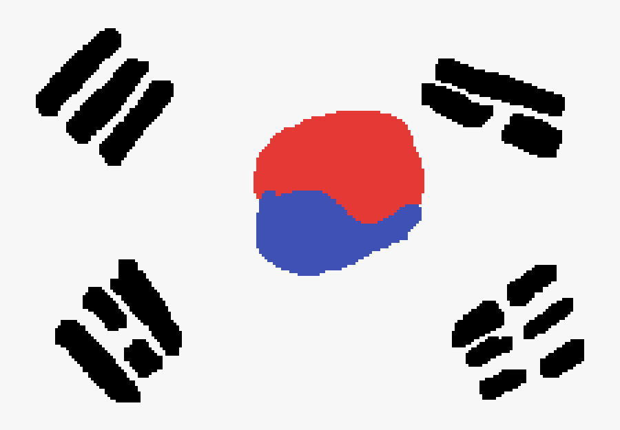 South Korea Flag Means, Transparent Clipart