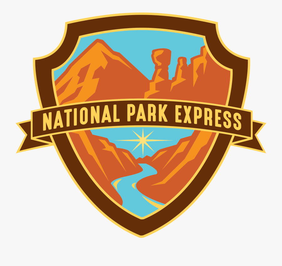 Transparent Clipart National Parks - National Park Express Logo, Transparent Clipart