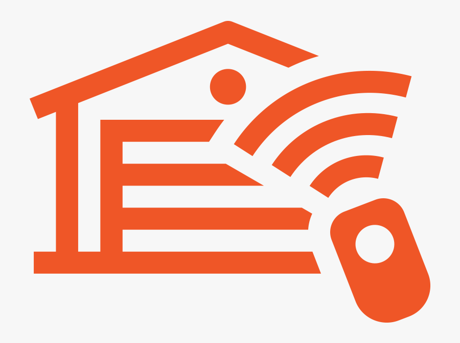 Garage Door Opener Icon, Transparent Clipart