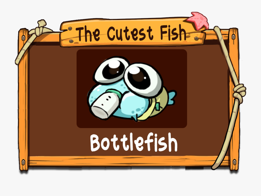 Cutest Ffish, Transparent Clipart