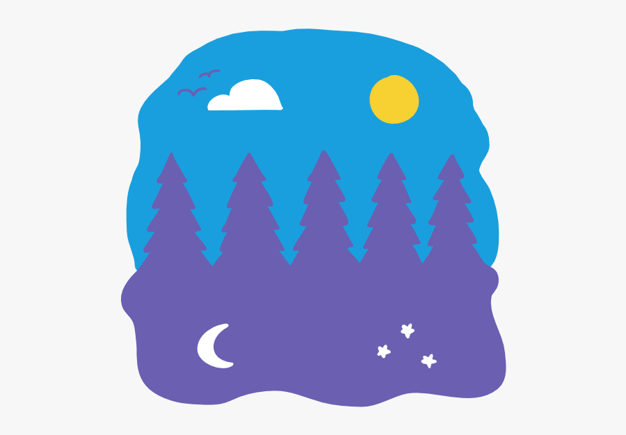 Day And Night, Transparent Clipart